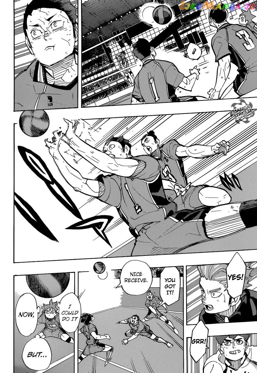 Haikyuu!!, Chapter 357 image 04